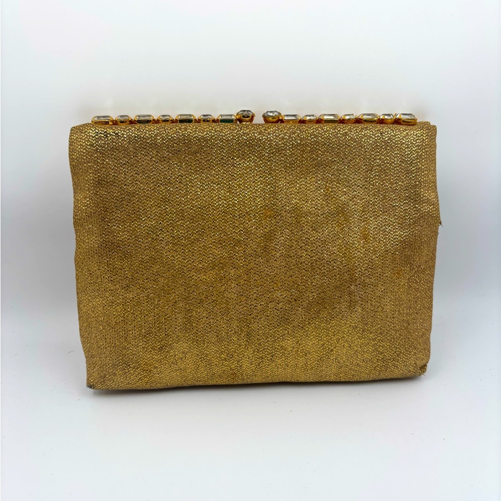 Vintage 1950s Magid Gold Clutch